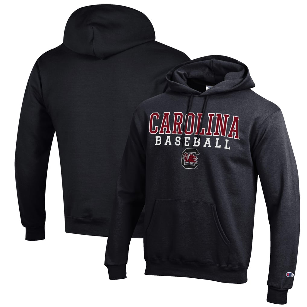 South Carolina Gamecocks Champion Baseball Stack Pullover Hoodie - Black