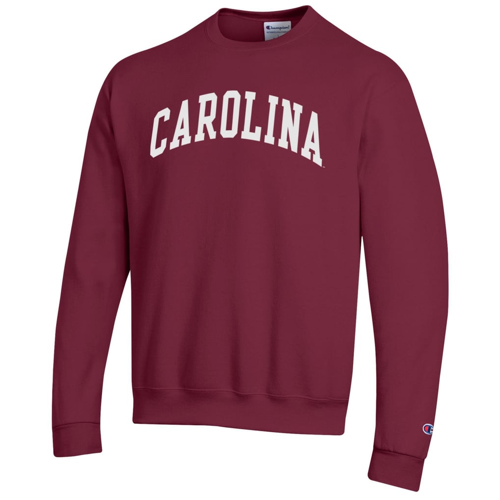  South Carolina Gamecocks Champion Basic Arch Fleece Pullover Sweatshirt - Garnet