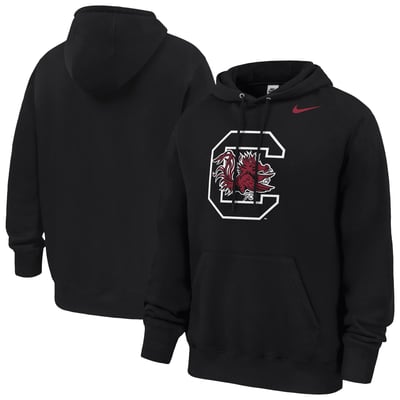 South Carolina Gamecocks Nike Club Fleece Hoodie - Black