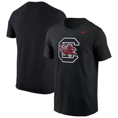  South Carolina Gamecocks Nike Logo T-Shirt - Black