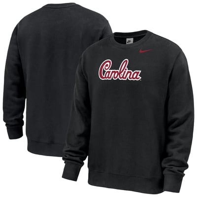 South Carolina Gamecocks Nike School Logo Club Fleece Sweatshirt - Black
