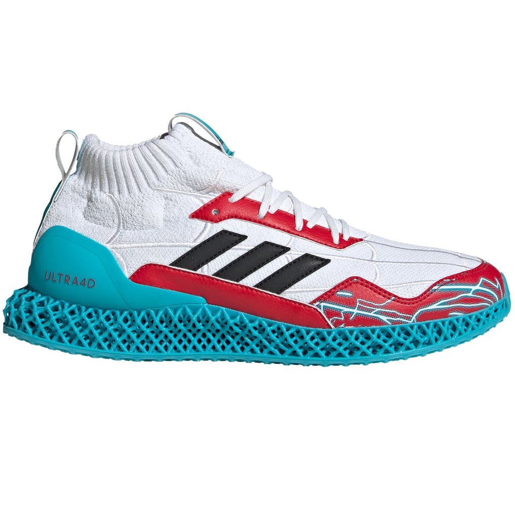 Miles Morales Spider-Man adidas Unisex Ultra 4D Mid Evolved Shoe - White