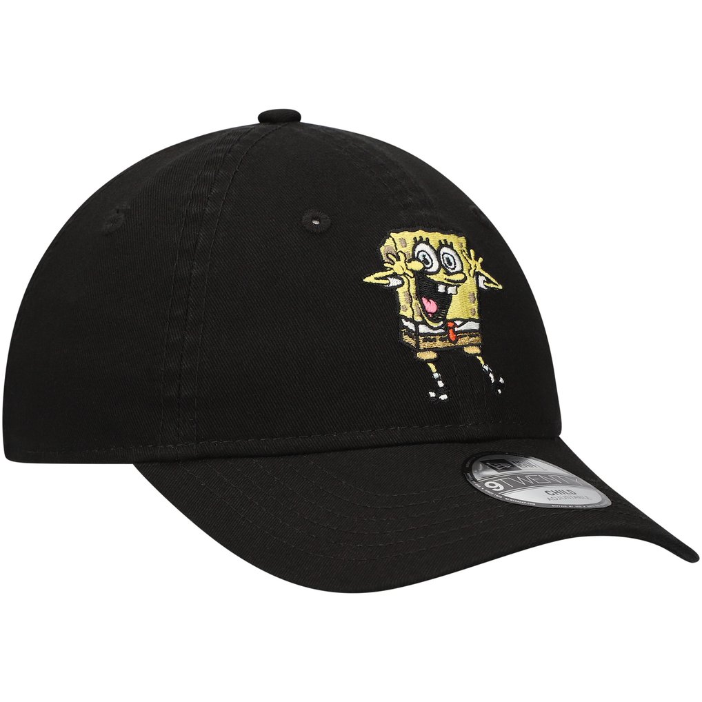  SpongeBob SquarePants New Era Preschool 9TWENTY Adjustable Hat - Black