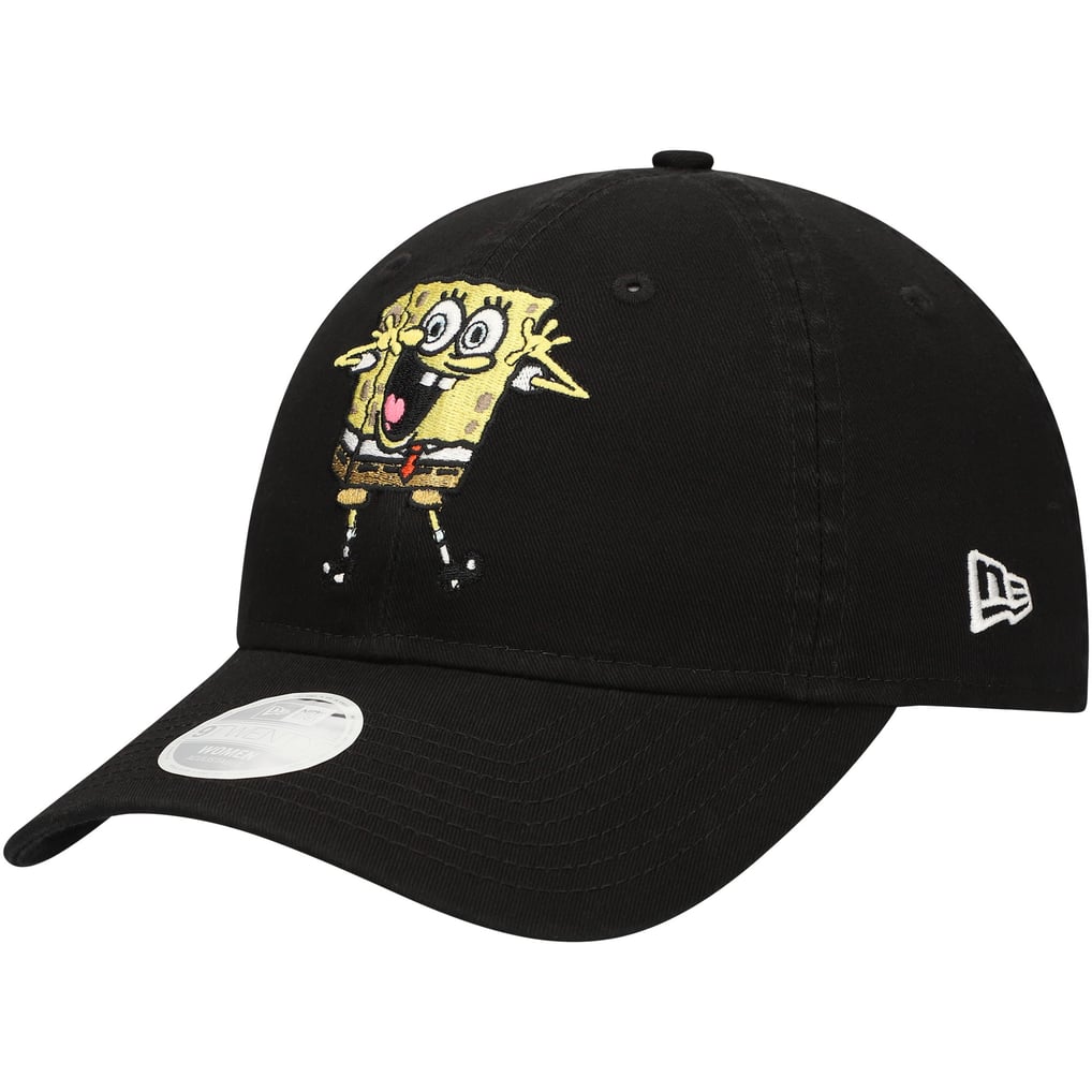  SpongeBob SquarePants New Era Women's 9TWENTY Adjustable Hat - Black