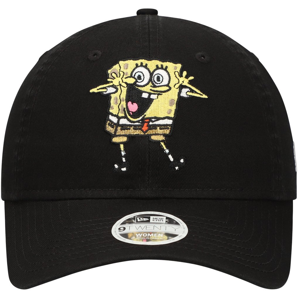  SpongeBob SquarePants New Era Women's 9TWENTY Adjustable Hat - Black
