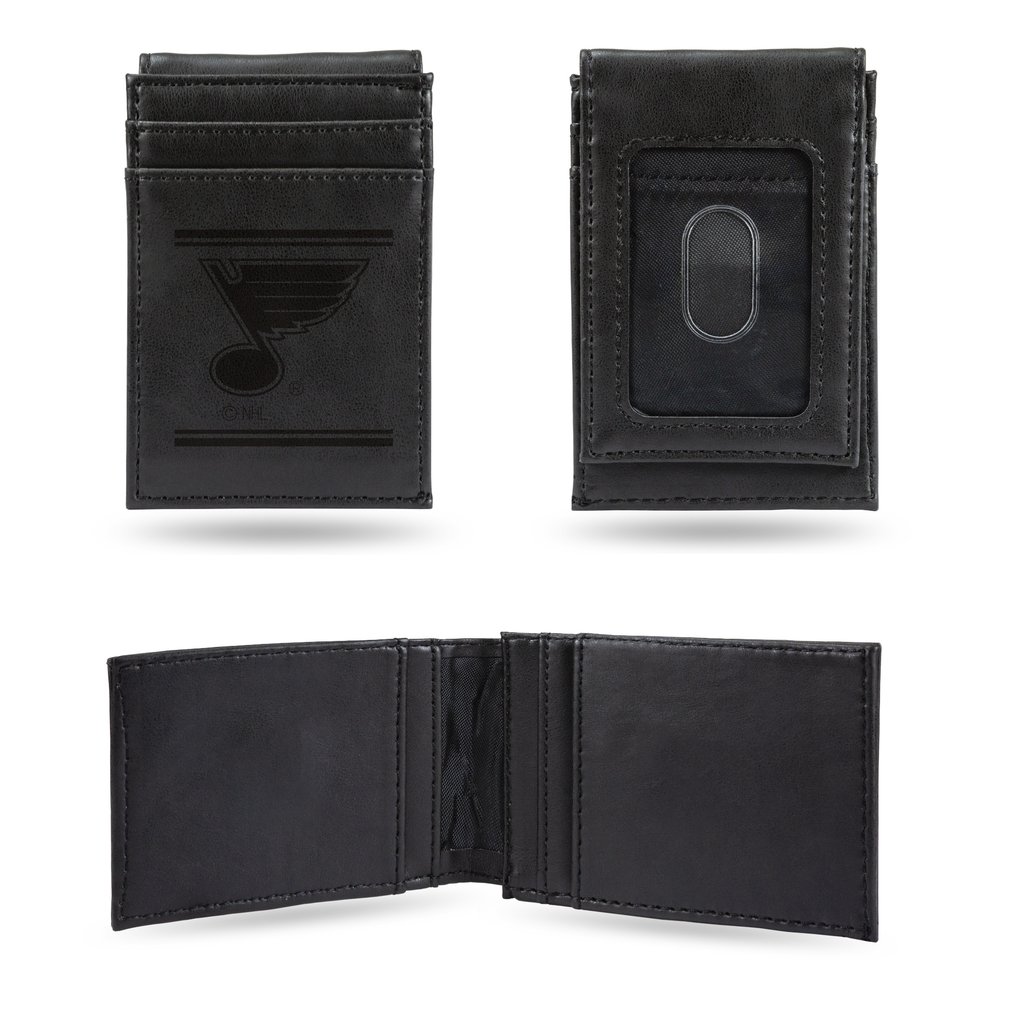  St. Louis Blues Front Pocket Wallet - Black