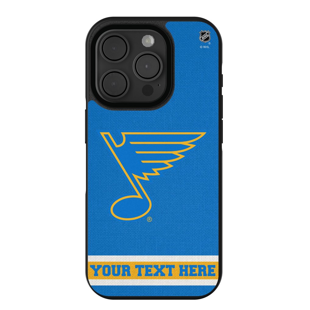St. Louis Blues Keyscaper Personalized Bump Case with 8.2ft Drop Protection