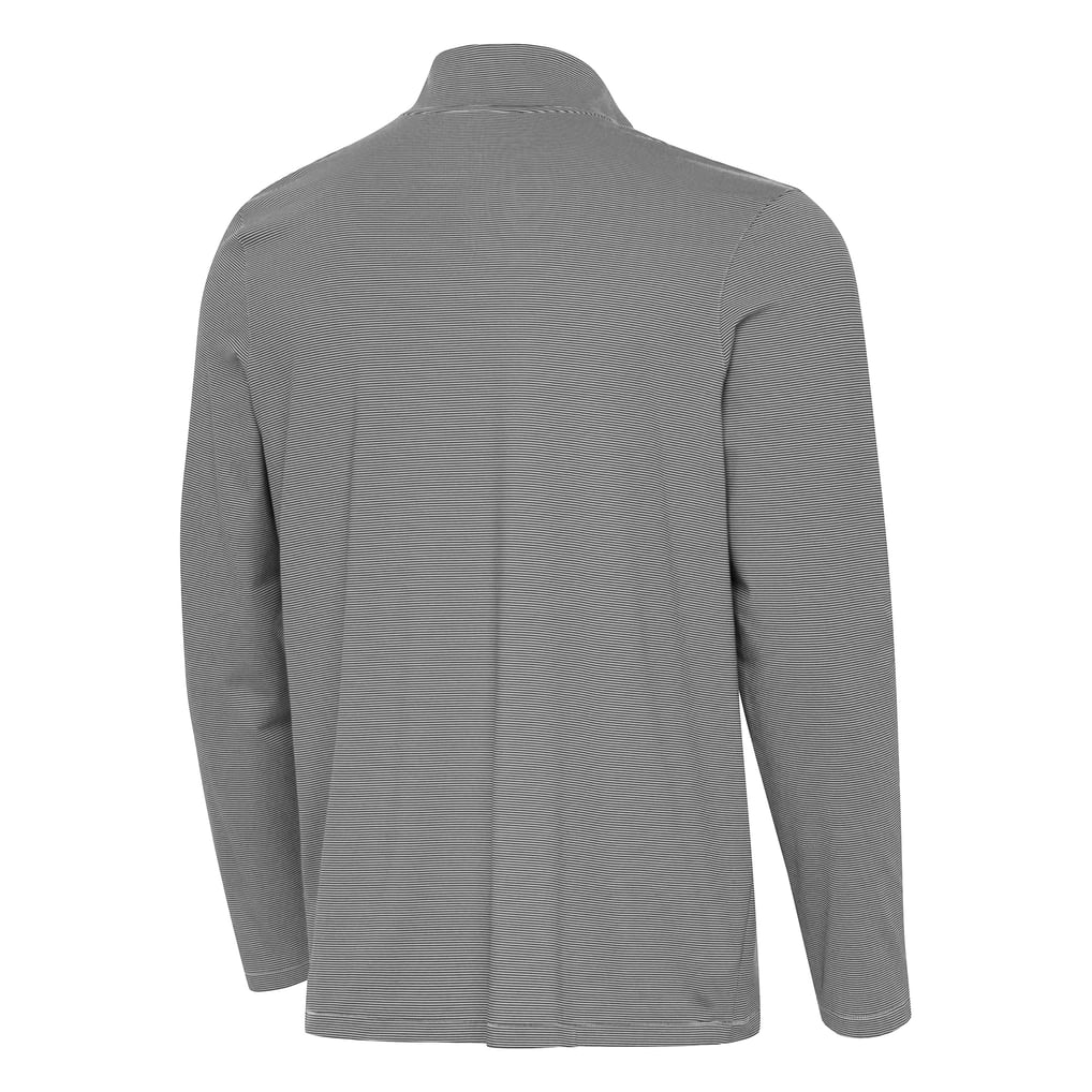 St. Louis Blues Antigua Twine Quarter-Zip Pullover - Black
