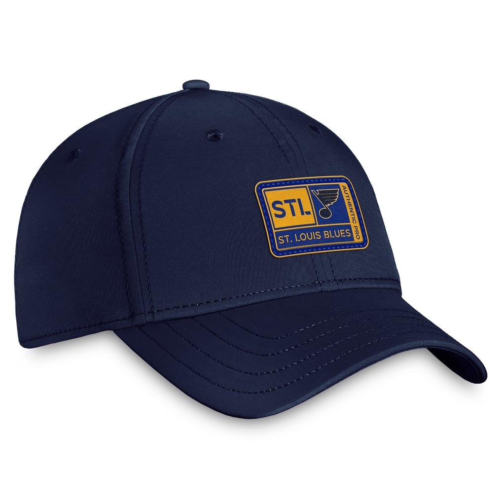  St. Louis Blues Fanatics Authentic Pro Training Camp Flex Hat – Navy