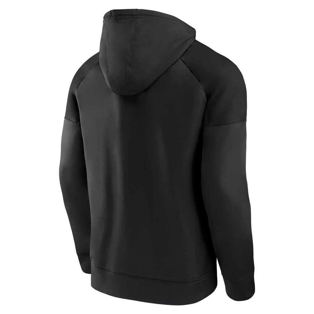  St. Louis Blues Fanatics Black Ice Defender Raglan Pullover Hoodie