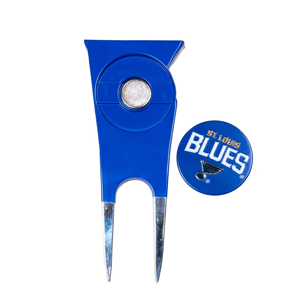 St. Louis Blues Shaped Divot Tool