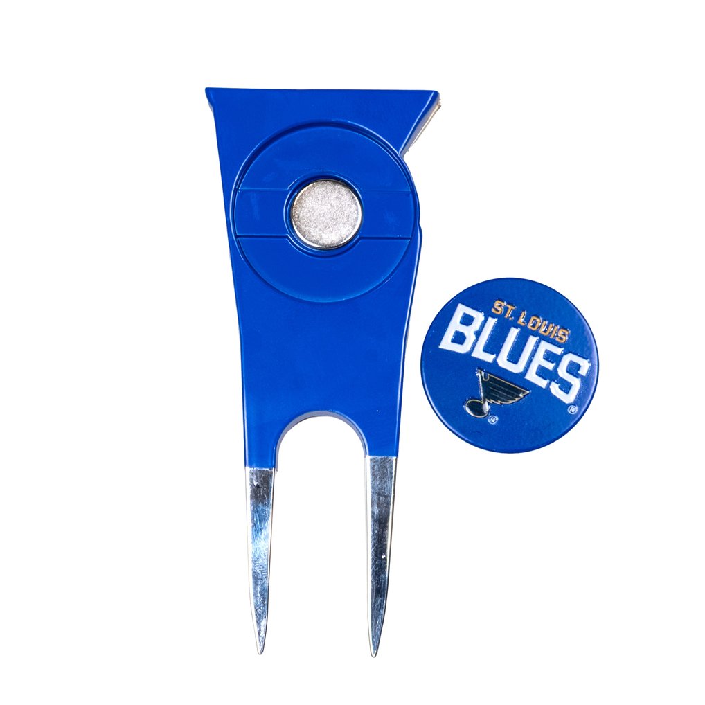 St. Louis Blues Shaped Divot Tool