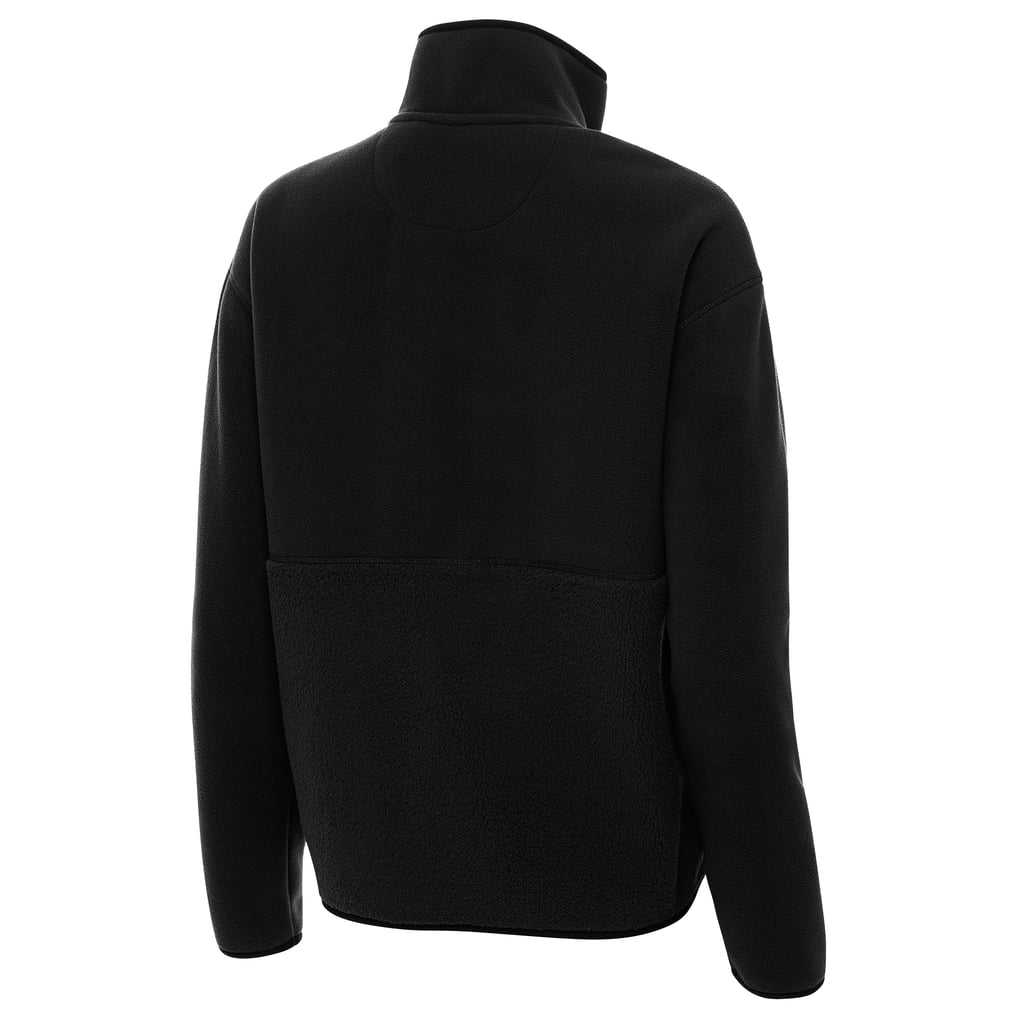 St. Louis Blues Antigua Women's Figure Half-Zip Pullover - Black