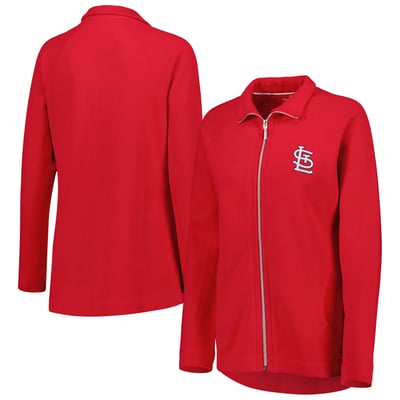 St. Louis Cardinals Tommy Bahama Women's Aruba Raglan Full-Zip Jacket - Red