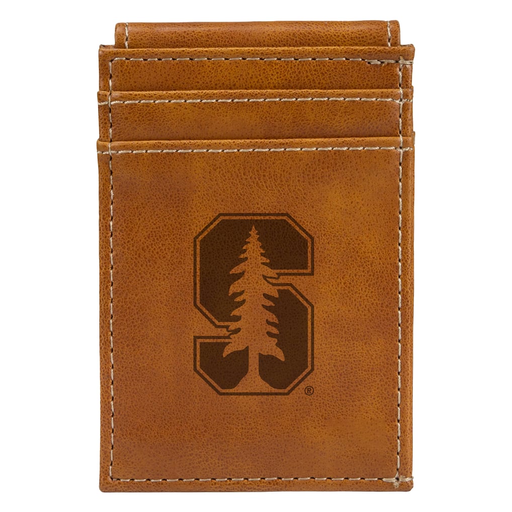Stanford Cardinal Front Pocket Wallet - Brown