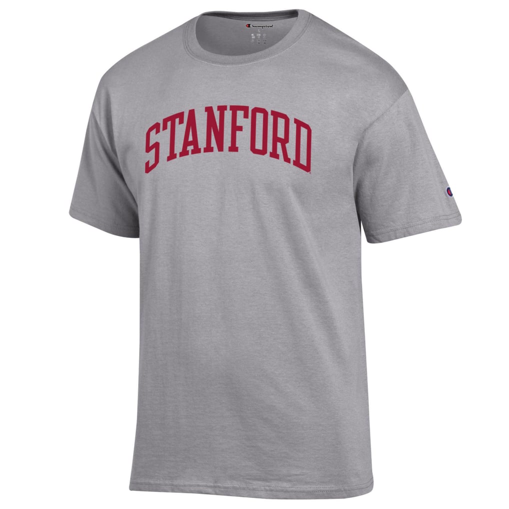  Stanford Cardinal Champion Basic Arch T-Shirt - Heather Gray