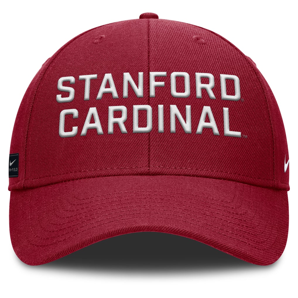 Stanford Cardinal Nike 2025 Sideline Rise Practice Adjustable Hat - Cardinal