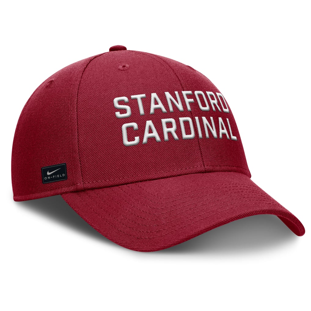Stanford Cardinal Nike 2025 Sideline Rise Practice Adjustable Hat - Cardinal