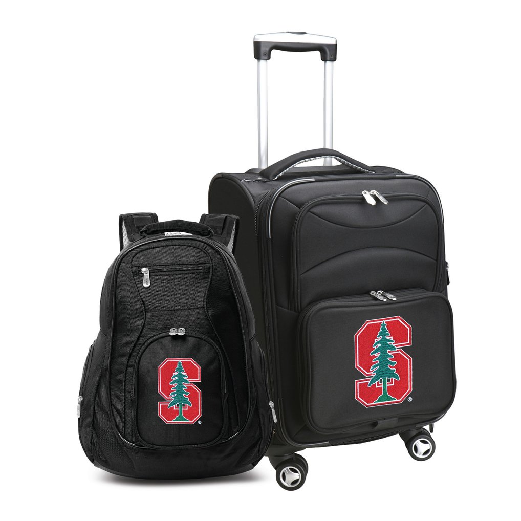 Stanford Cardinal MOJO Softside Carry-On & Backpack Set - Black