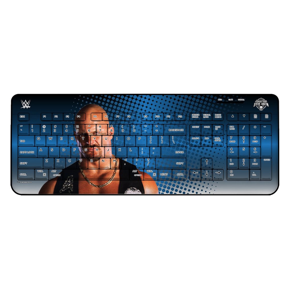 "Stone Cold" Steve Austin Keyscaper Superstar Wireless Keyboard