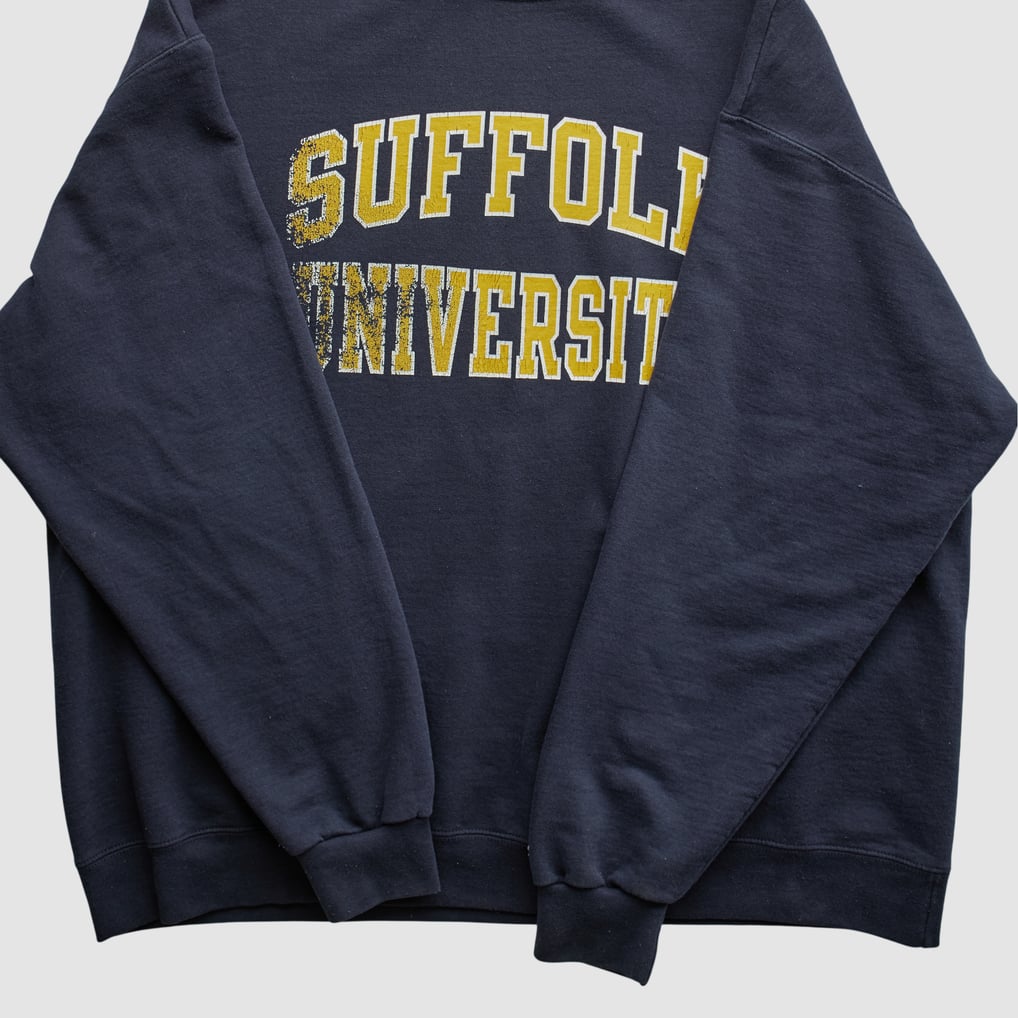 Suffolk Rams 2010s Pullover Sweatshirt - Navy - XL by Fanatics Real Vintage