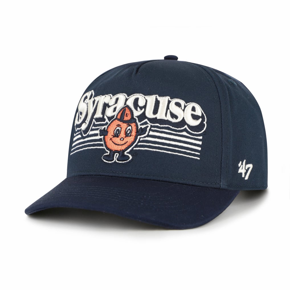 Syracuse Orange '47 Script Fade Hitch Adjustable Hat - Navy