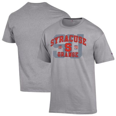 Syracuse Orange Champion Varsity T-Shirt - Heather Gray