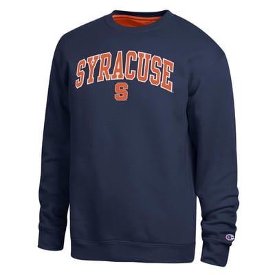  Syracuse Orange Champion Arch Sweatshirt - Navy