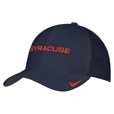 Syracuse Orange Nike 2026 On-Field AeroBill SwooshFlex Dri-FIT Hat - Navy