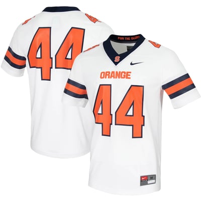 #44 Syracuse Orange Nike Untouchable Game Jersey - White