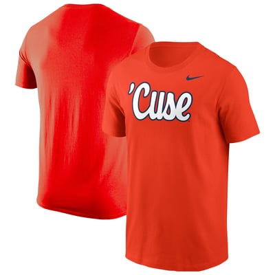 Syracuse Orange Nike Script T-Shirt - Orange