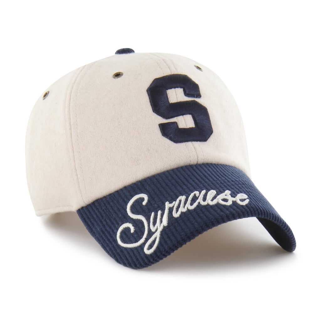 Syracuse Orange '47 Women's Rope Script Clean Up Adjustable Hat - White/Navy