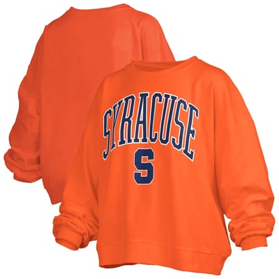  Syracuse Orange Pressbox Women's Janise Fleece Sweatshirt - Orange