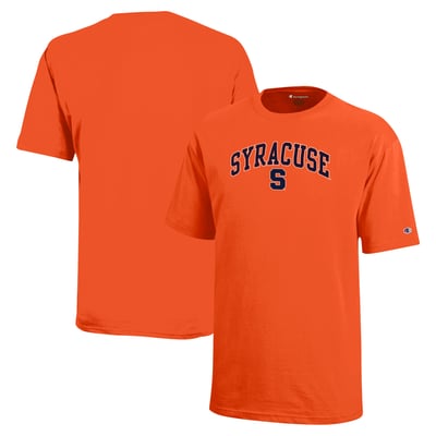 Syracuse Orange Champion Youth Arch Over Logo T-Shirt - Orange