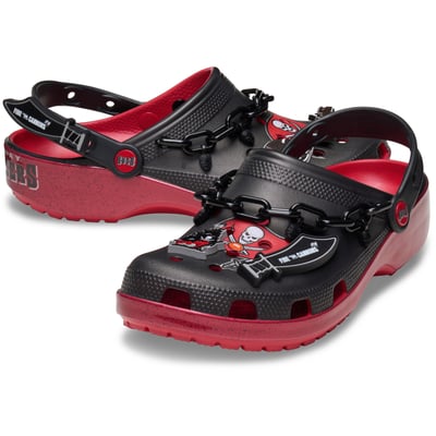  Tampa Bay Buccaneers Crocs Unisex  Classic Clog