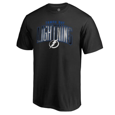 Tampa Bay Lightning Arch Smoke T-Shirt - Black