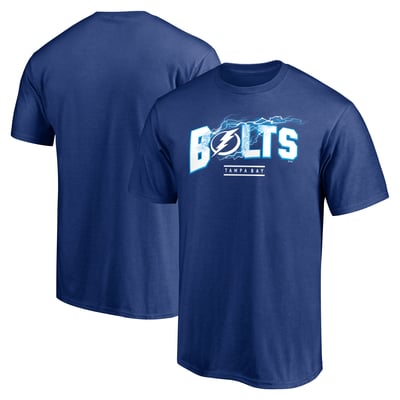 Tampa Bay Lightning Hometown Collection Push Ahead T-Shirt - Blue
