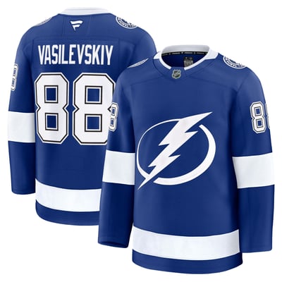 Andrei Vasilevskiy Tampa Bay Lightning Fanatics Home Premium Jersey - Blue