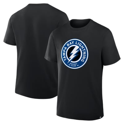  Tampa Bay Lightning Fanatics Elevated Essential T-Shirt - Black