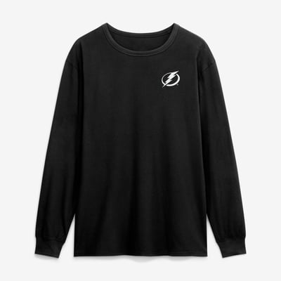 Tampa Bay Lightning Fanatics Game Long Sleeve T-Shirt - Black
