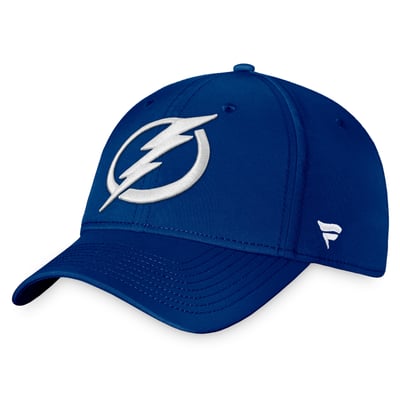 Tampa Bay Lightning Fanatics Core Primary Logo Flex Hat - Blue