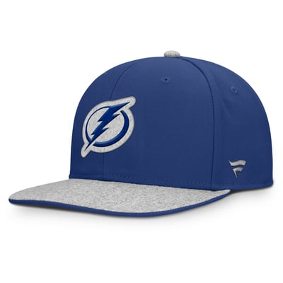 Tampa Bay Lightning Fanatics Fundamentals Loden Snapback Hat - Blue
