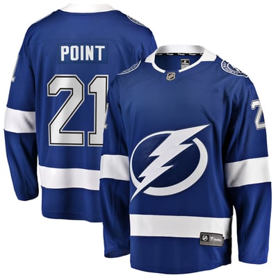 Brayden Point Tampa Bay Lightning Fanatics  Breakaway Jersey - Blue