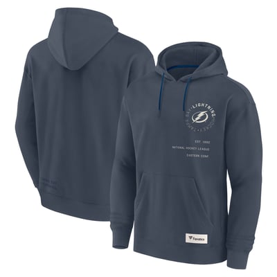 Tampa Bay Lightning Fanatics Future Ground Info Pullover Hoodie - Navy