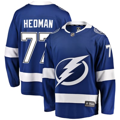 Victor Hedman Tampa Bay Lightning Fanatics  Breakaway Jersey - Blue