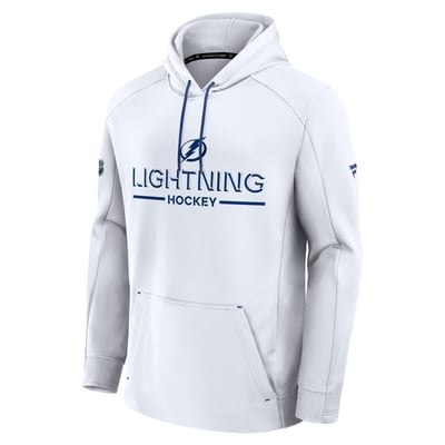 Tampa Bay Lightning Fanatics Authentic Pro Rink Hoodie - White
