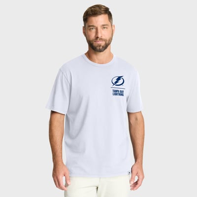 Tampa Bay Lightning Fanatics Crash The Net Legacy T-Shirt - White