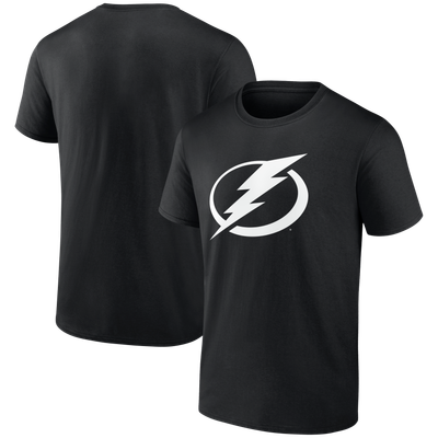  Tampa Bay Lightning Logo Athletic Essential T-Shirt - Black