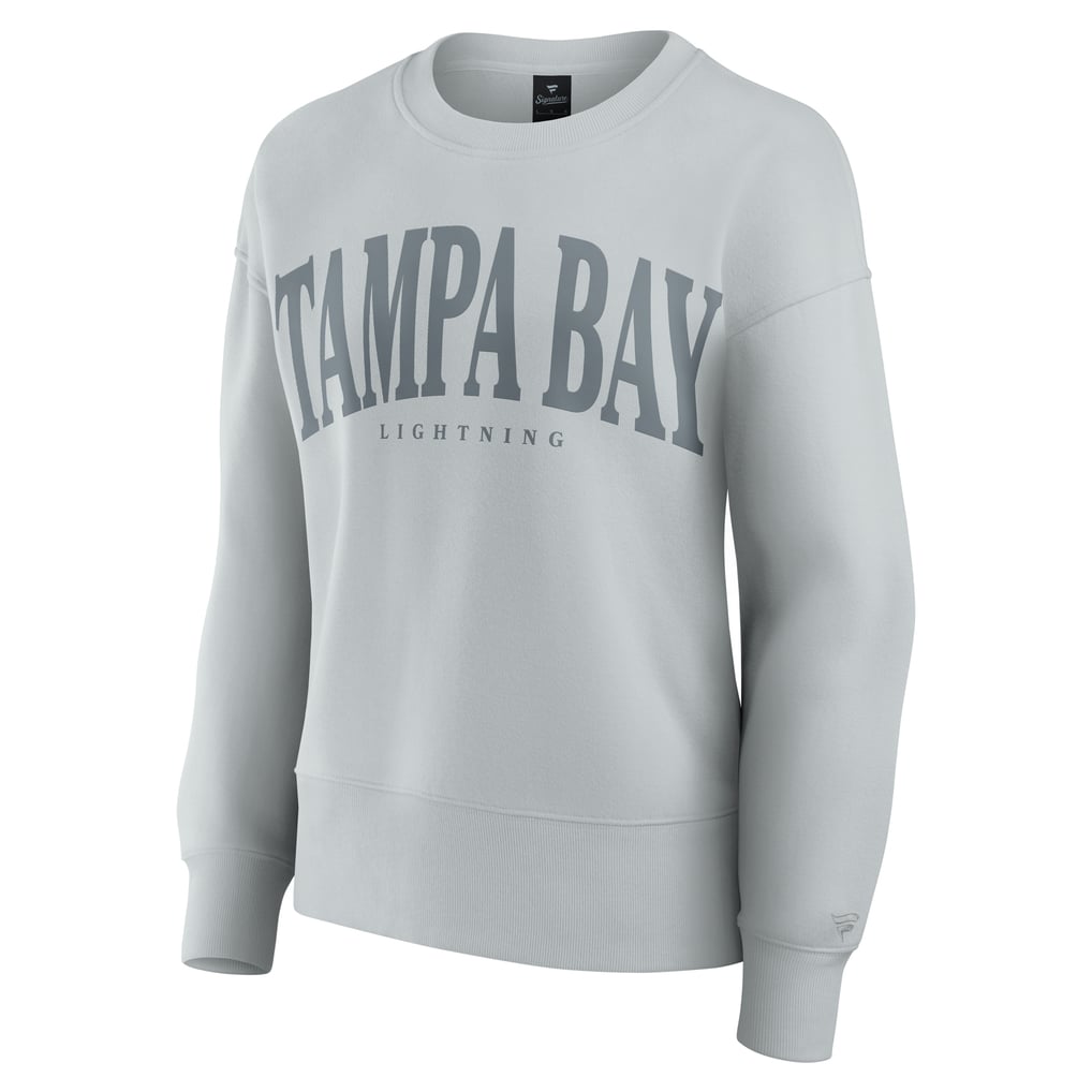  Tampa Bay Lightning Fanatics Women's Elements Flow Pullover Sweatshirt - Gray