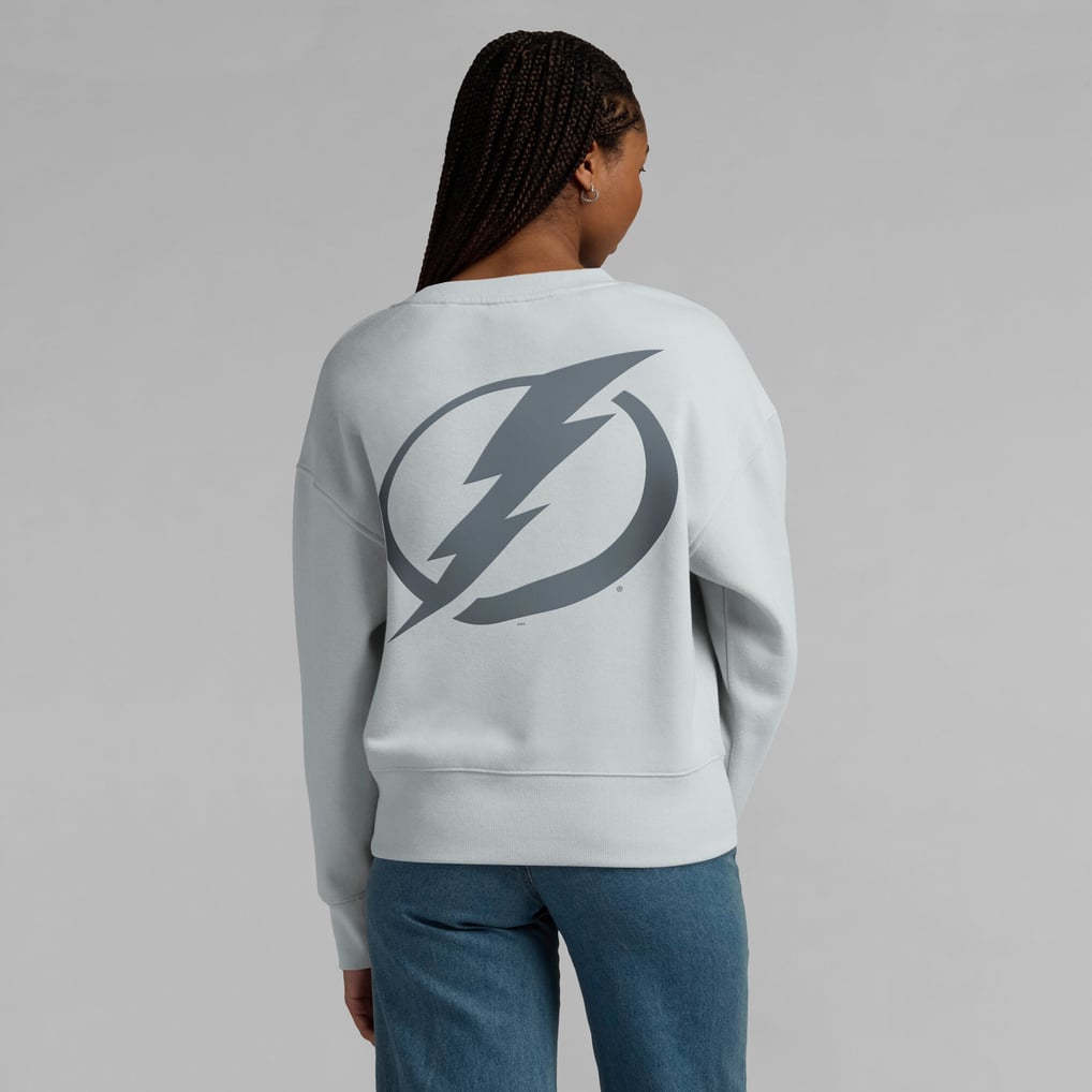  Tampa Bay Lightning Fanatics Women's Elements Flow Pullover Sweatshirt - Gray